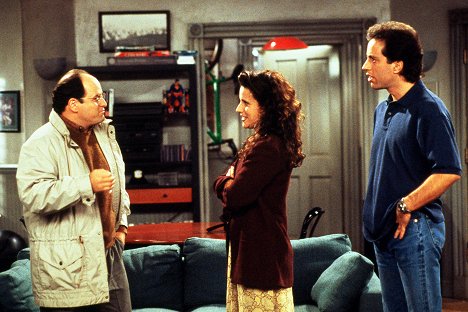 Jason Alexander, Julia Louis-Dreyfus, Jerry Seinfeld - Seinfeld - Season 6 - Filmfotos