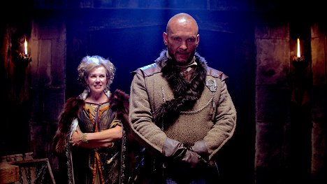 Robyn Malcolm, Andrew Howard - The Outpost - Strange Bedfellows - Photos