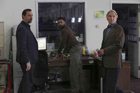 Sean Murray, DeVaughn Nixon, Mark Harmon - NCIS - Tengerészeti helyszínelők - Egy lépés előre - Filmfotók