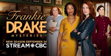 Chantel Riley, Lauren Lee Smith, Rebecca Liddiard - Frankie Drake Mysteries - Season 2 - Promo