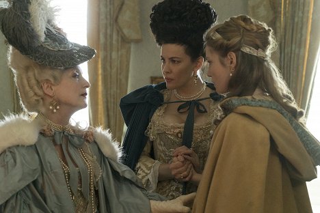 Lesley Manville, Liv Tyler - Harlots - Episode 8 - Van film