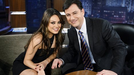 Mila Kunis, Jimmy Kimmel - Jimmy Kimmel Live! - Photos
