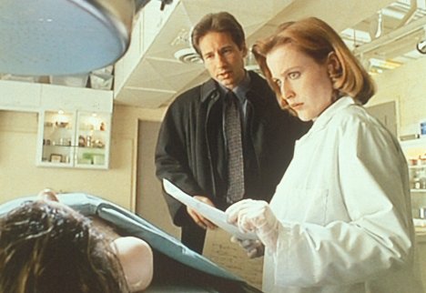 David Duchovny, Gillian Anderson - The X-Files - Our Town - Photos