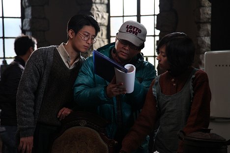 Shawn Dou, Jianqi Huo, Jie Dong - The Seal of Love - Dreharbeiten
