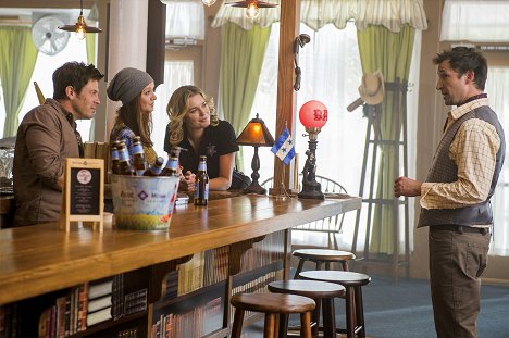 Christian Kane, Lindy Booth, Rebecca Romijn, Noah Wyle - The Librarians - And the Happily Ever Afters - Photos