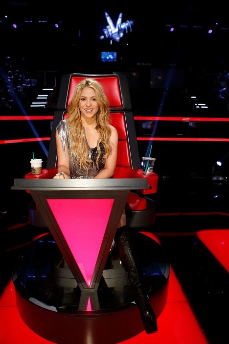 Shakira - The Voice - Tournage