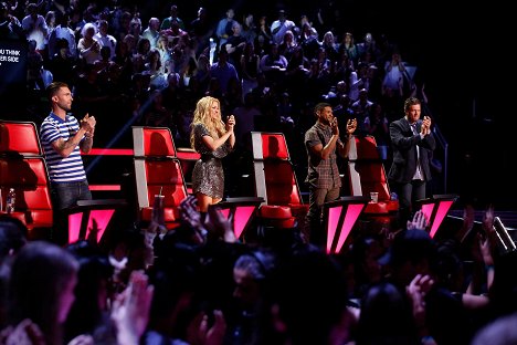 Adam Levine, Shakira, Usher, Blake Shelton - The Voice - Photos