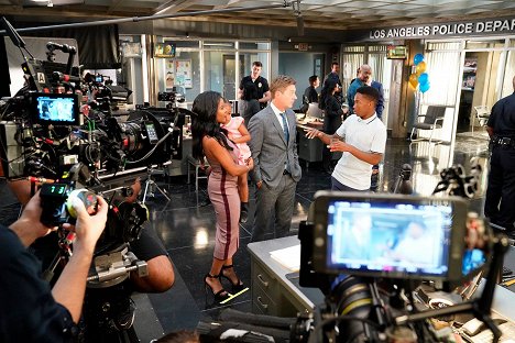 Keesha Sharp, Kevin Rahm, Dante Brown - Lethal Weapon - A Whole Lotto Trouble - Del rodaje