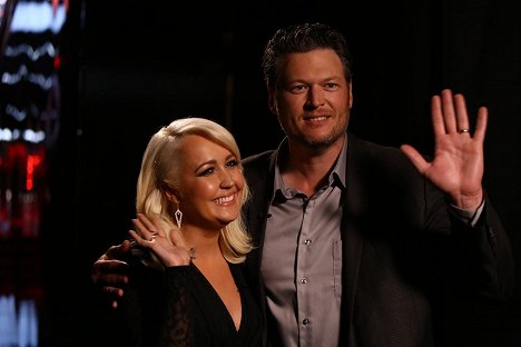 Blake Shelton - The Voice - Van de set