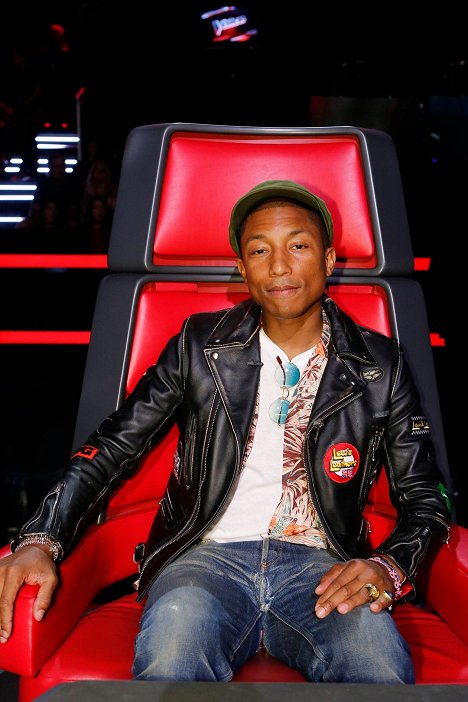 Pharrell Williams - The Voice - Z natáčení