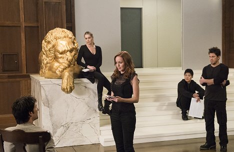 Rebecca Romijn, Lindy Booth, John Harlan Kim, Christian Kane - The Librarians - And the Trial of the Triangle - Photos