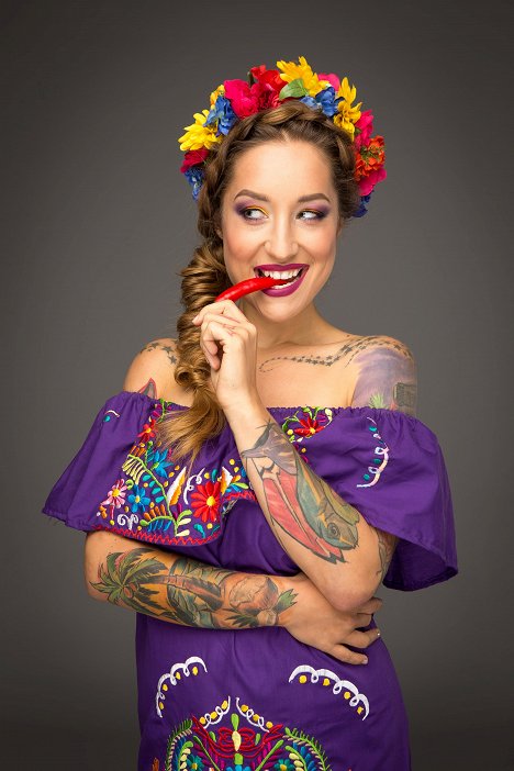 Kamila Rundusová - Kamu v Mexiku - Werbefoto