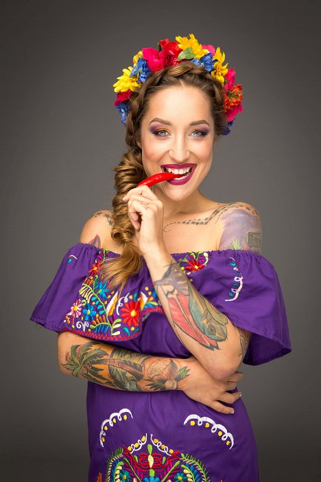 Kamila Rundusová - Kamu v Mexiku - Werbefoto