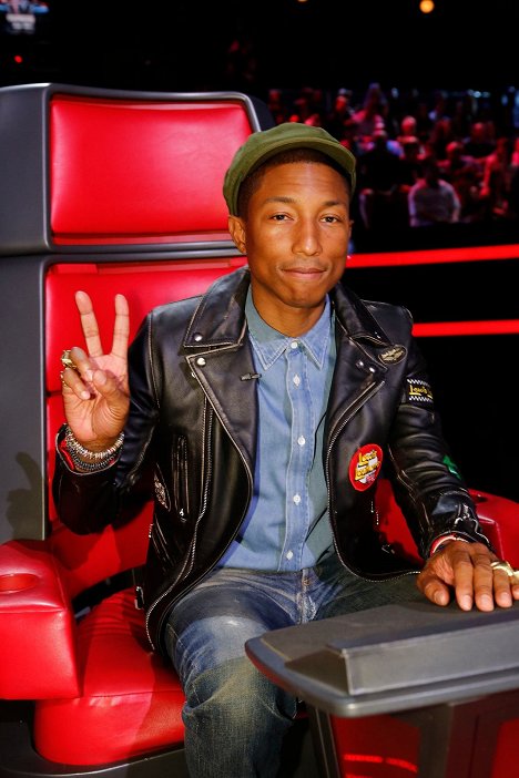 Pharrell Williams - The Voice - Z natáčení