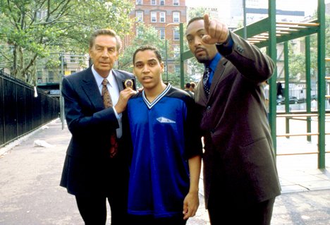Jerry Orbach, Jesse L. Martin - Law & Order - Sunday in the Park with Jorge - Photos
