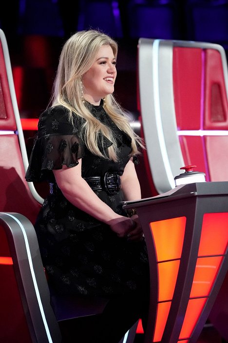 Kelly Clarkson - The Voice - Z natáčení