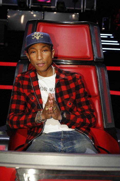 Pharrell Williams - The Voice - Z natáčení