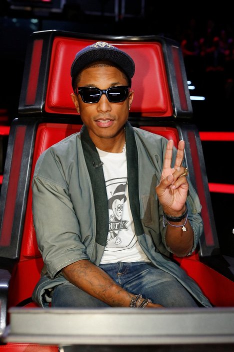 Pharrell Williams - The Voice of USA - Kuvat kuvauksista