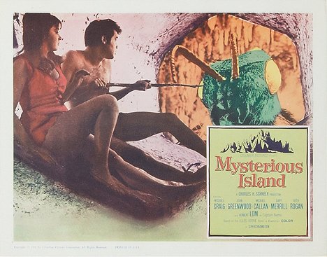 Beth Rogan, Michael Callan - Mysterious Island - Lobby karty