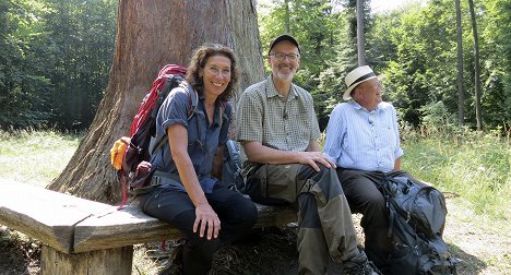 Adele Neuhauser, Peter Wohlleben, Denis Scheck - Der mit dem Wald spricht - Unterwegs mit Peter Wohlleben - Z filmu