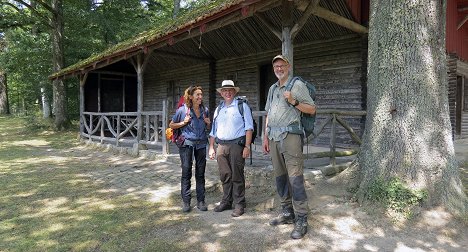Adele Neuhauser, Denis Scheck, Peter Wohlleben - Der mit dem Wald spricht - Unterwegs mit Peter Wohlleben - Photos