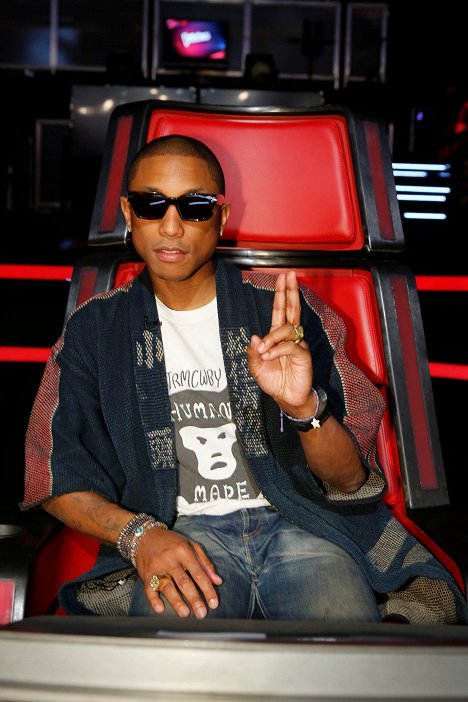 Pharrell Williams - The Voice of USA - Kuvat kuvauksista