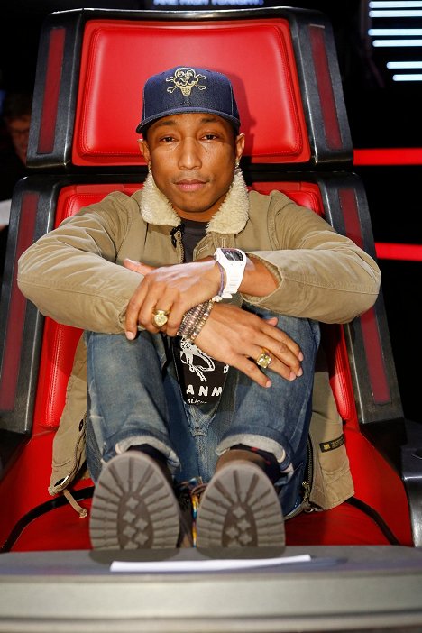 Pharrell Williams - The Voice of USA - Kuvat kuvauksista