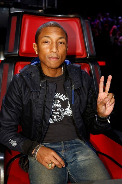 Pharrell Williams - The Voice - Z natáčení