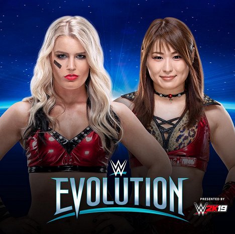 Toni Rossall, Masami Odate - WWE Evolution - Werbefoto