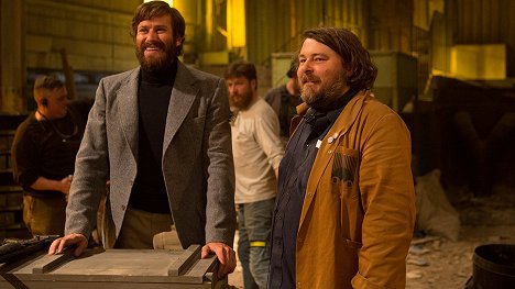 Armie Hammer, Ben Wheatley - Křížová palba - Z natáčení