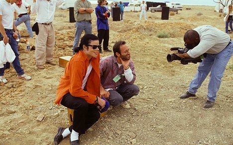 Michael Jackson, Herb Ritts - Michael Jackson: In the Closet - Tournage