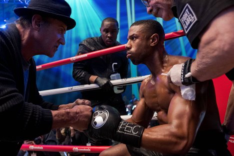Sylvester Stallone, Michael B. Jordan - Creed II: Rocky's Legacy - Filmfotos