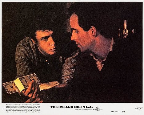 William Petersen, John Pankow - To Live and Die in L.A. - Lobby Cards