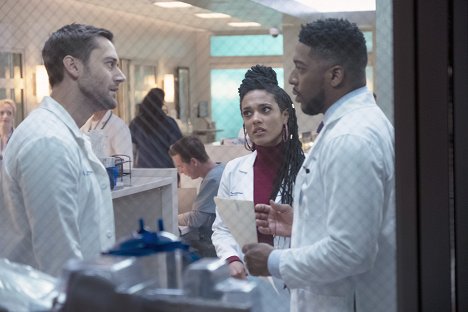 Ryan Eggold, Freema Agyeman, Jocko Sims - New Amsterdam - As Long As It Takes - Photos