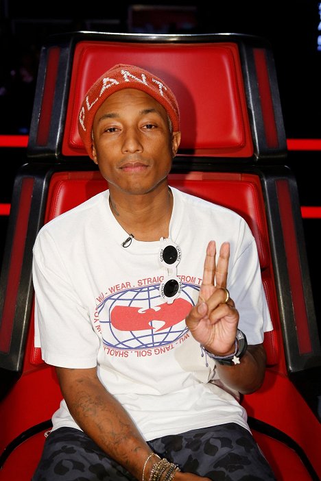 Pharrell Williams - The Voice - Z natáčení