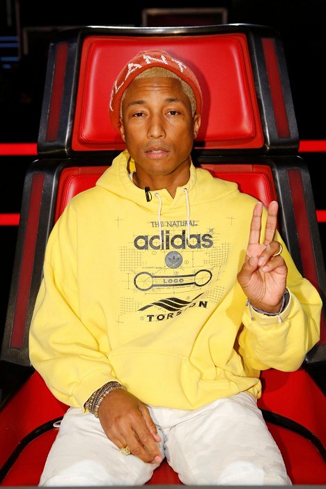 Pharrell Williams - The Voice - Z natáčení