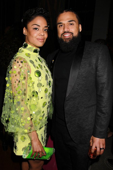 The World Premiere of "Creed 2" in New York, NY (AMC Loews Lincoln Square) on November 14, 2018 - Tessa Thompson, Steven Caple Jr. - Creed II - Z akcií