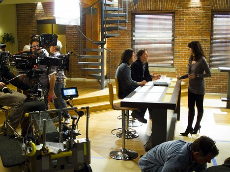 Christian Kane, Timothy Hutton, Gina Bellman - Leverage - The Scheherazade Job - De filmagens