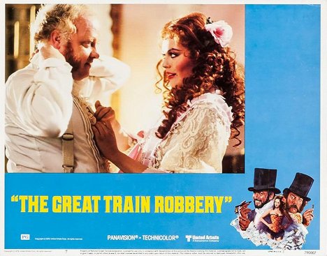 Malcolm Terris, Lesley-Anne Down - The First Great Train Robbery - Lobbykaarten