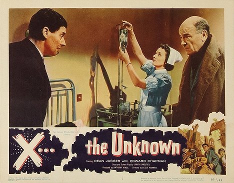 Dean Jagger - X... the Unknown - Lobby Cards