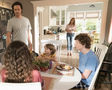 Oliver Hudson, Sander Thomas, Jenna Fischer, Van Crosby - Splitting Up Together - Wir müssen über Karen sprechen - Filmfotos