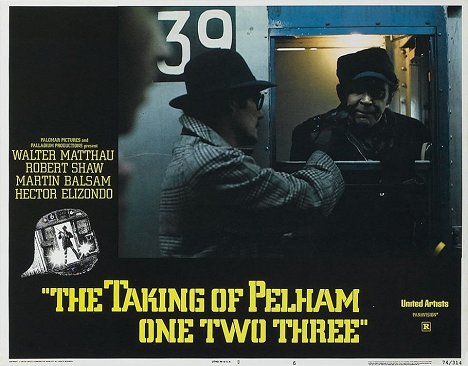 Robert Shaw, James Broderick - The Taking of Pelham One Two Three - Lobbykaarten