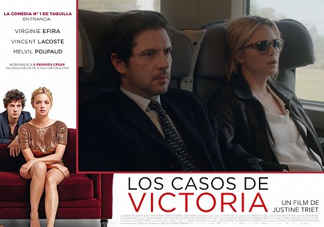 Melvil Poupaud, Virginie Efira - Na Cama com Victoria - Cartões lobby