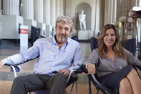 Ricardo Darín, Mercedes Morán - El amor menos pensado - Van de set