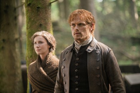 Caitríona Balfe, Sam Heughan - Outlander - Die Highland-Saga - Geteiltes Land - Filmfotos
