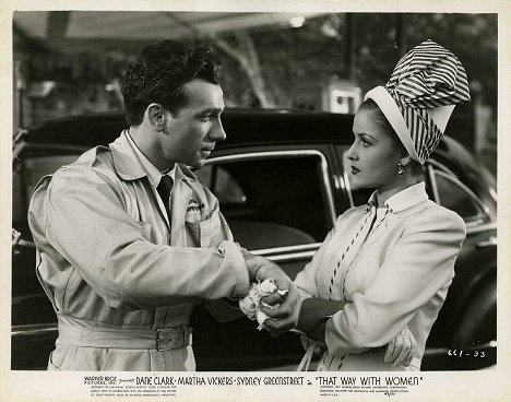 Dane Clark, Martha Vickers - That Way with Women - Lobby Cards