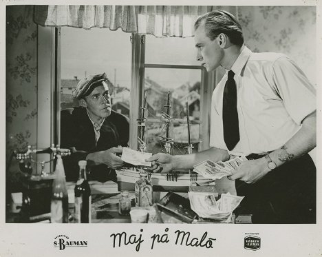 Kolbjörn Knudsen, Olof Bergström - Maj på Malö - Cartes de lobby