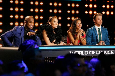 Ne-Yo, Jennifer Lopez, Misty Copeland, Derek Hough - World of Dance - De la película