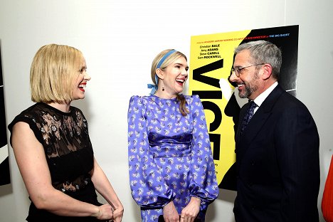 World Premiere of VICE at the Samuel Goldwyn Theater at the Academy of Motion Picture Arts & Sciences on December 11, 2018 - Alison Pill, Lily Rabe, Steve Carell - Viceprezident - Z akcií