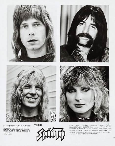 Christopher Guest, Michael McKean, Harry Shearer, June Chadwick - This Is Spinal Tap - Lobby Cards